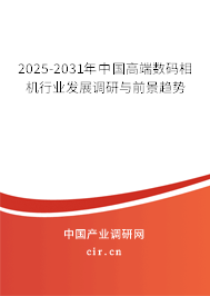 2025-2031年中國高端數(shù)碼相機行業(yè)發(fā)展調(diào)研與前景趨勢 2025-2031年中國高端數(shù)碼相機行業(yè)發(fā)展調(diào)研與前景趨勢
