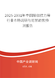 2025-2031年中國瑜伽拉力帶行業(yè)市場調(diào)研與前景趨勢預(yù)測報(bào)告 2025-2031年中國瑜伽拉力帶行業(yè)市場調(diào)研與前景趨勢預(yù)測報(bào)告