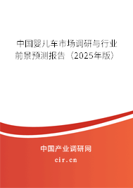 中國嬰兒車市場調(diào)研與行業(yè)前景預測報告(2025年版) 中國嬰兒車市場調(diào)研與行業(yè)前景預測報告(2025年版)