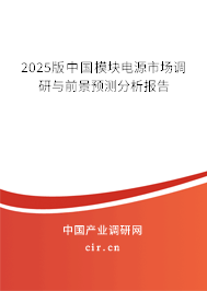 2025版中國(guó)模塊電源市場(chǎng)調(diào)研與前景預(yù)測(cè)分析報(bào)告 2025版中國(guó)模塊電源市場(chǎng)調(diào)研與前景預(yù)測(cè)分析報(bào)告