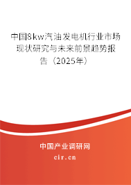 中國8kw汽油發(fā)電機行業(yè)市場現狀研究與未來前景趨勢報告(2025年) 中國8kw汽油發(fā)電機行業(yè)市場現狀研究與未來前景趨勢報告(2025年)