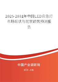 2024-2030年中國LED應(yīng)急燈市場現(xiàn)狀與前景趨勢預(yù)測報告