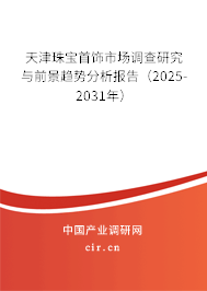 天津珠寶首飾市場調(diào)查研究與前景趨勢分析報告（2025-2031年）