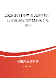 2025-2031年中國(guó)DLP拼接行業(yè)發(fā)展研究與前景趨勢(shì)分析報(bào)告 2025-2031年中國(guó)DLP拼接行業(yè)發(fā)展研究與前景趨勢(shì)分析報(bào)告