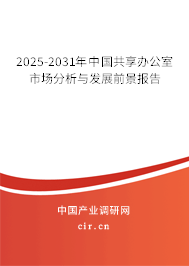 2025-2031年中國(guó)共享辦公室市場(chǎng)分析與發(fā)展前景報(bào)告