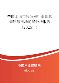 中國上海市傳感器行業(yè)現狀調研與市場前景分析報告(2025年) 中國上海市傳感器行業(yè)現狀調研與市場前景分析報告(2025年)