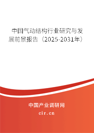 中國氣動結(jié)構(gòu)行業(yè)研究與發(fā)展前景報(bào)告（2025-2031年）